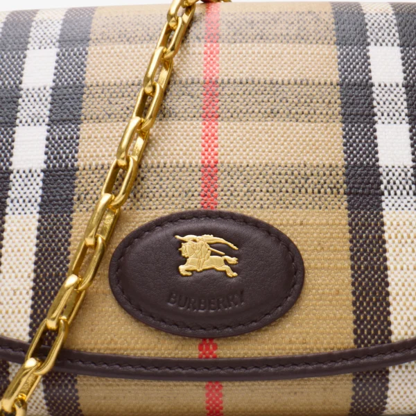 Burberry bags | Authentic Burberry bags 2025 summer Burberry new Highlands Chain Strap Wallet​ - Image 6